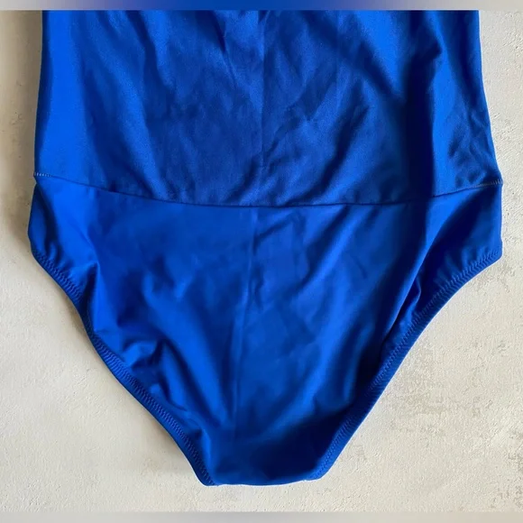 Kenneth Cole Reaction Halter/Strapless Swim Dress in Cobalt Blue Size 10 - Picture 5 of 10